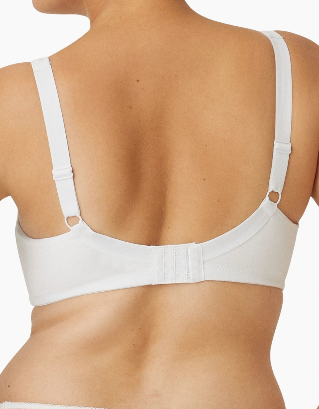 5346 Naturana Vintage Cotton Non Wired Lace Bra