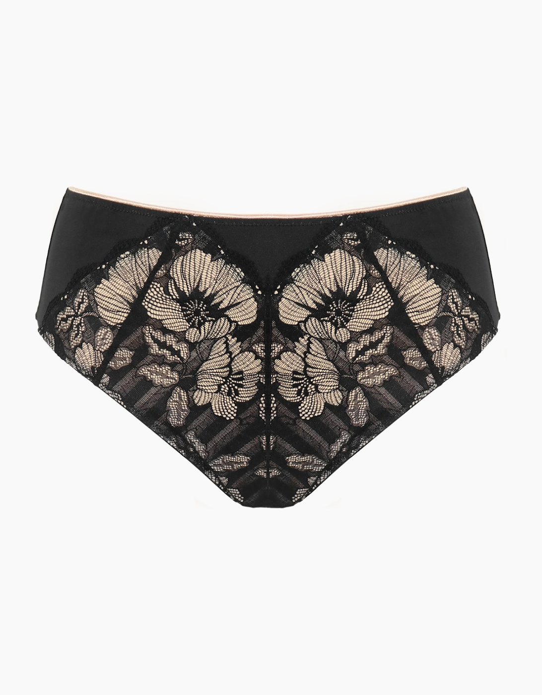 29526 Pour Moi Atelier Lace High Waist Deep Brief