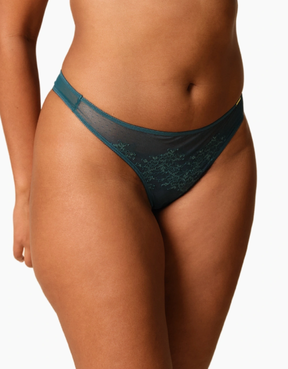 13006 Gossard Glossies Lace Thong