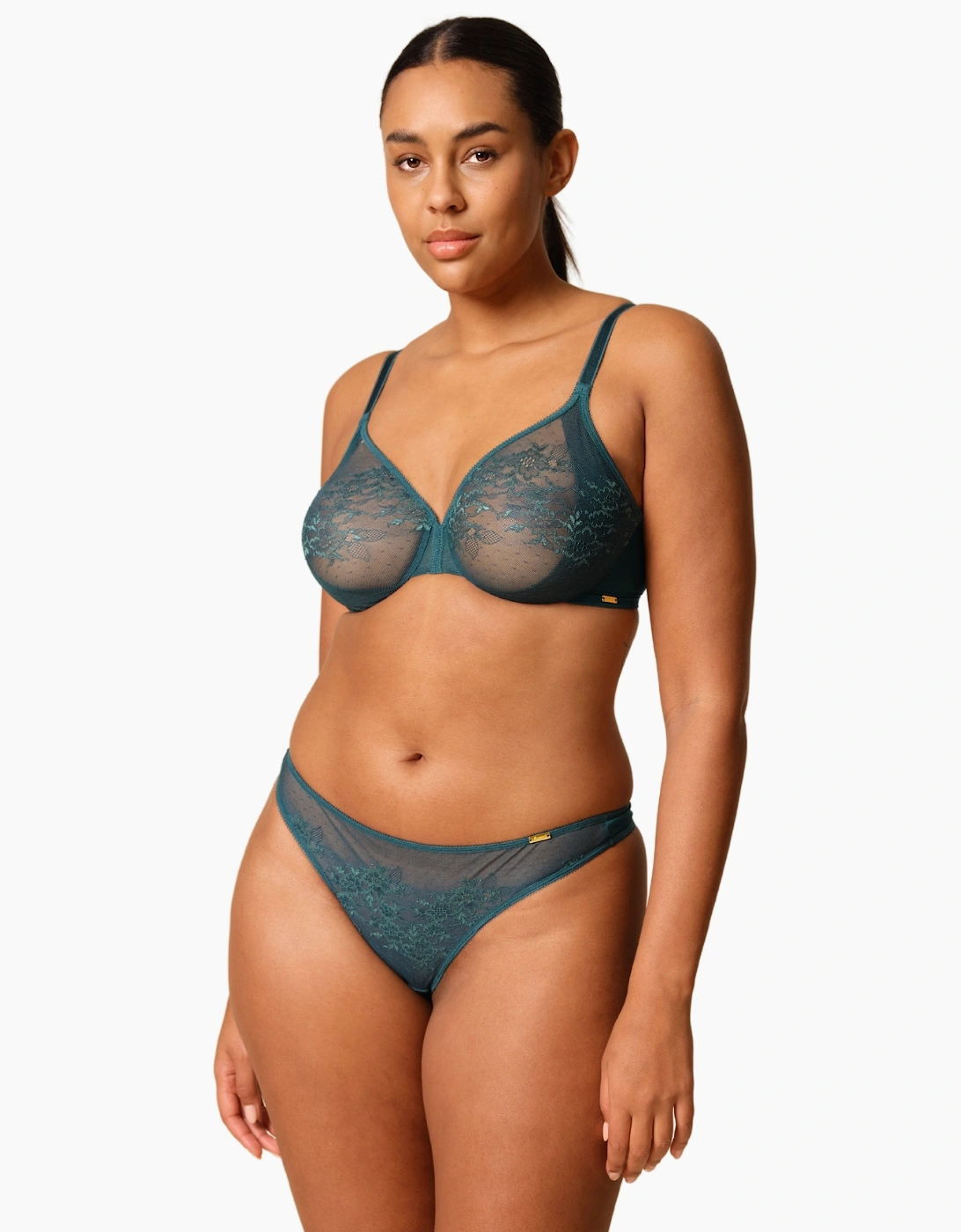 13006 Gossard Glossies Lace Thong