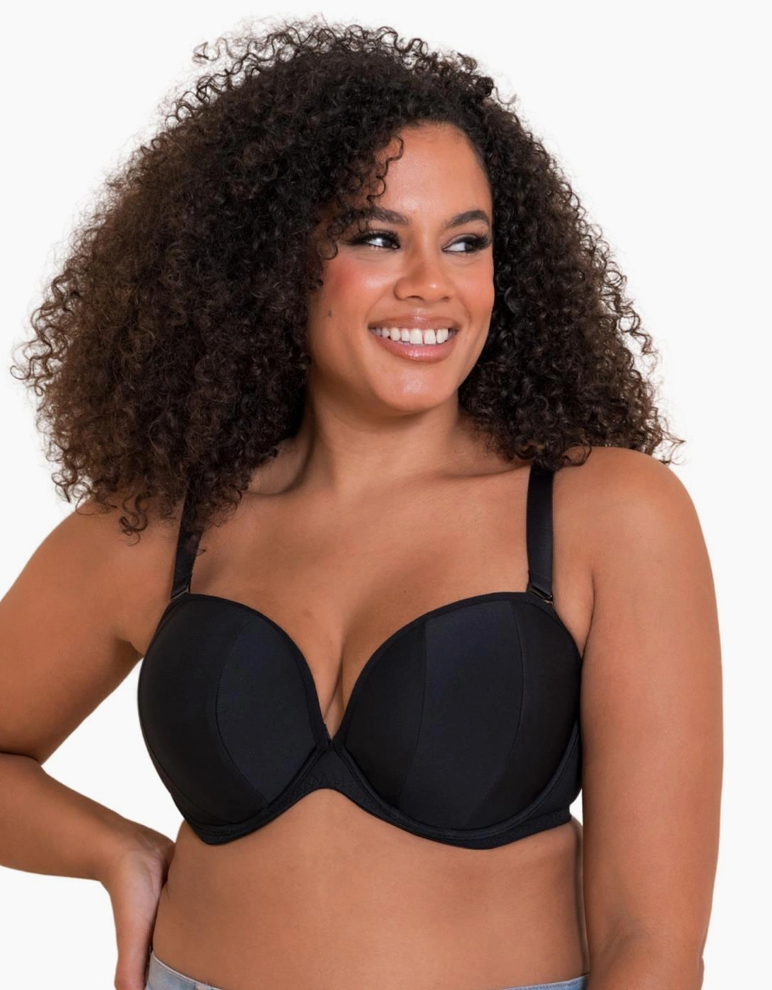 CK088108 Curvy Kate Superhero Multiway Padded Plunge Bra