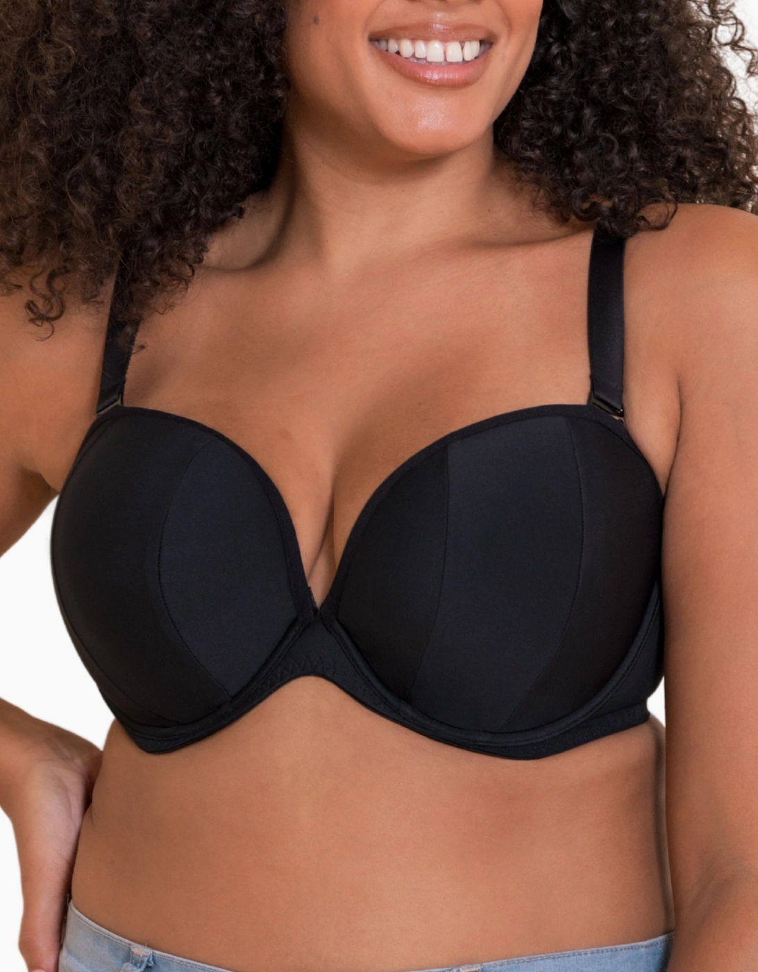 CK088108 Curvy Kate Superhero Multiway Padded Plunge Bra