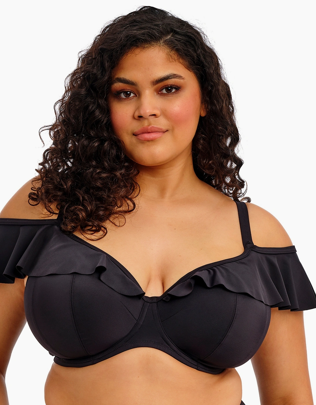 Es7282 Elomi Plain Sailing Plunge Bikini Top