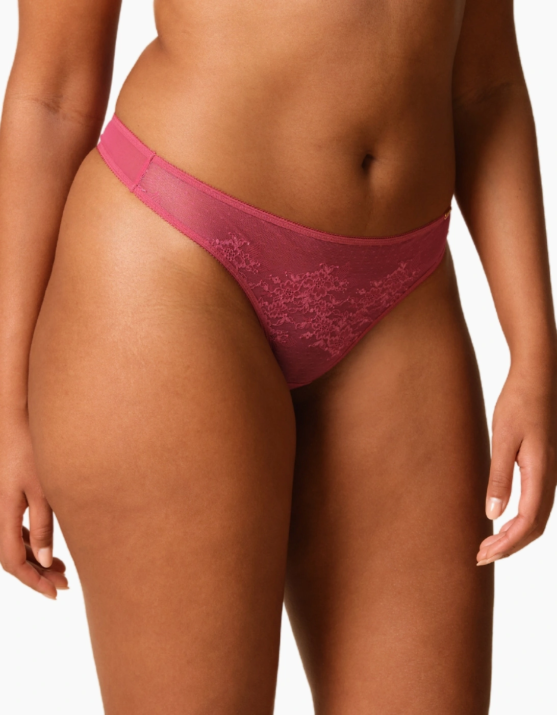 13006 Gossard Glossies Lace Thong