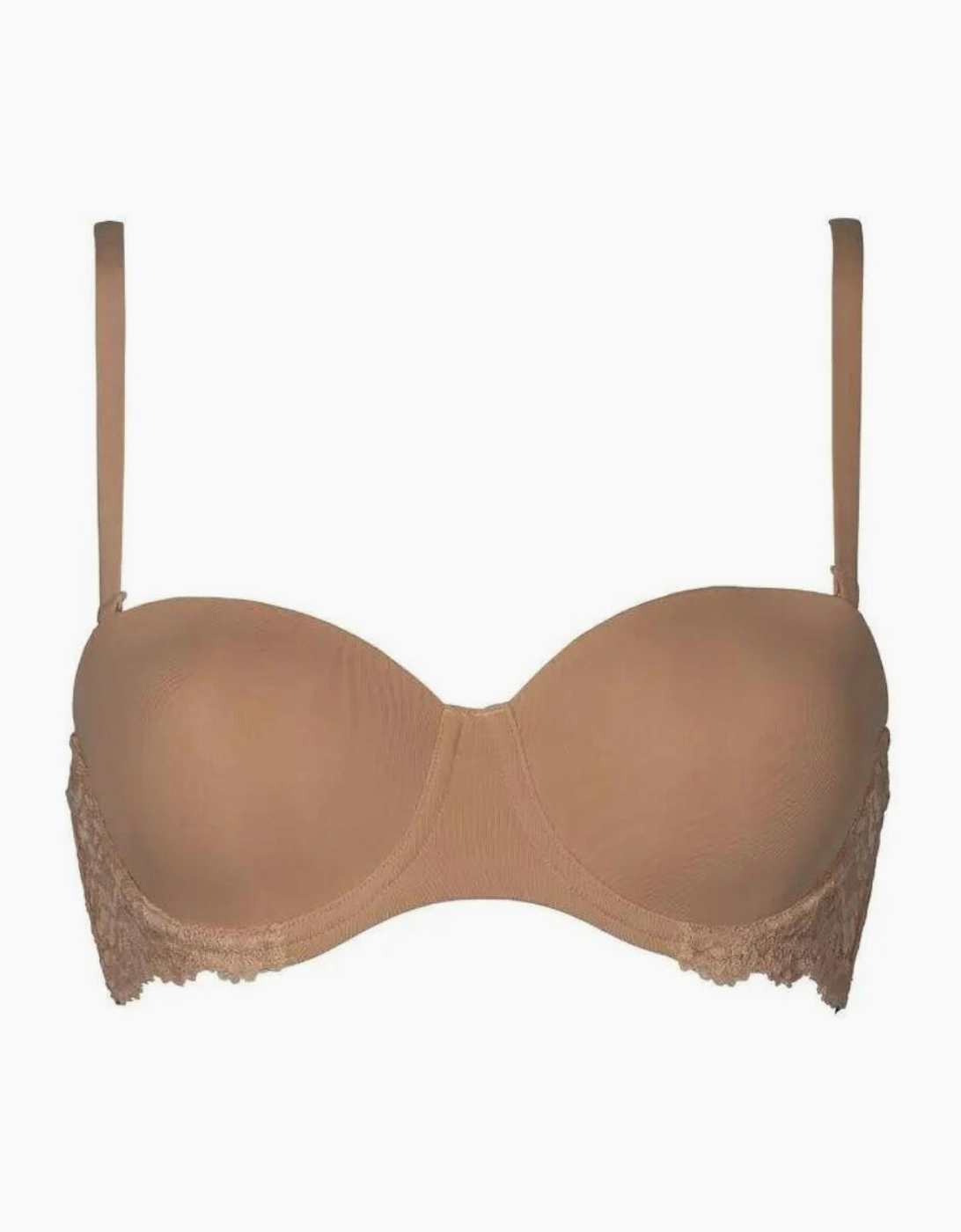 7002 After Eden Basic Strapless Lace Bra
