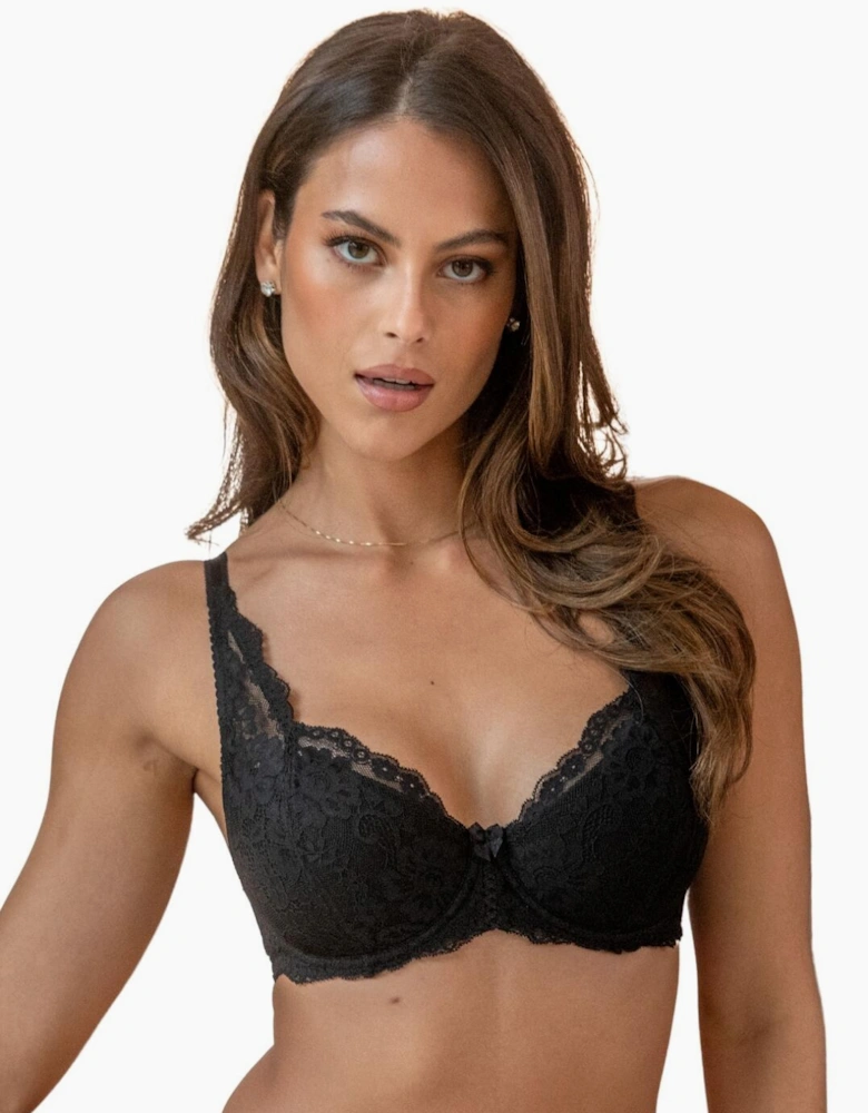 25907 Pour Moi Fleur Lightly Padded High Apex Bra