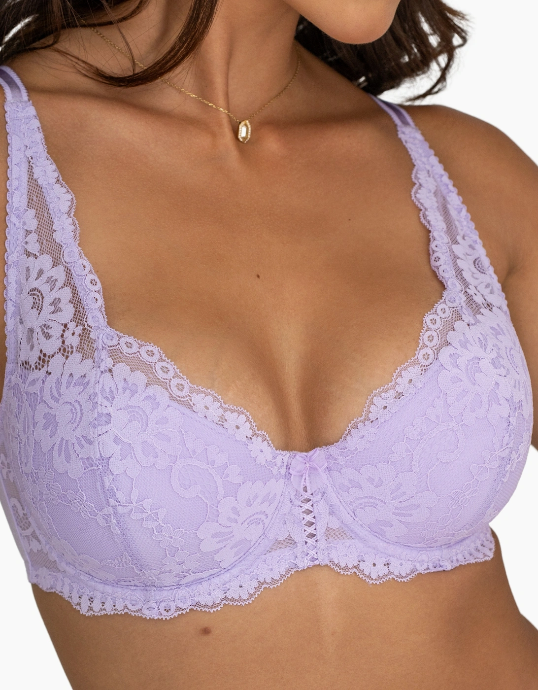 25907 Pour Moi Fleur Lightly Padded High Apex Bra