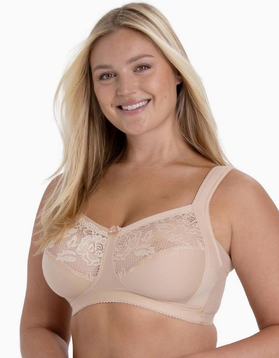 2393 Miss Mary Of Sweden Lovely Lace Non Wired Support Bra