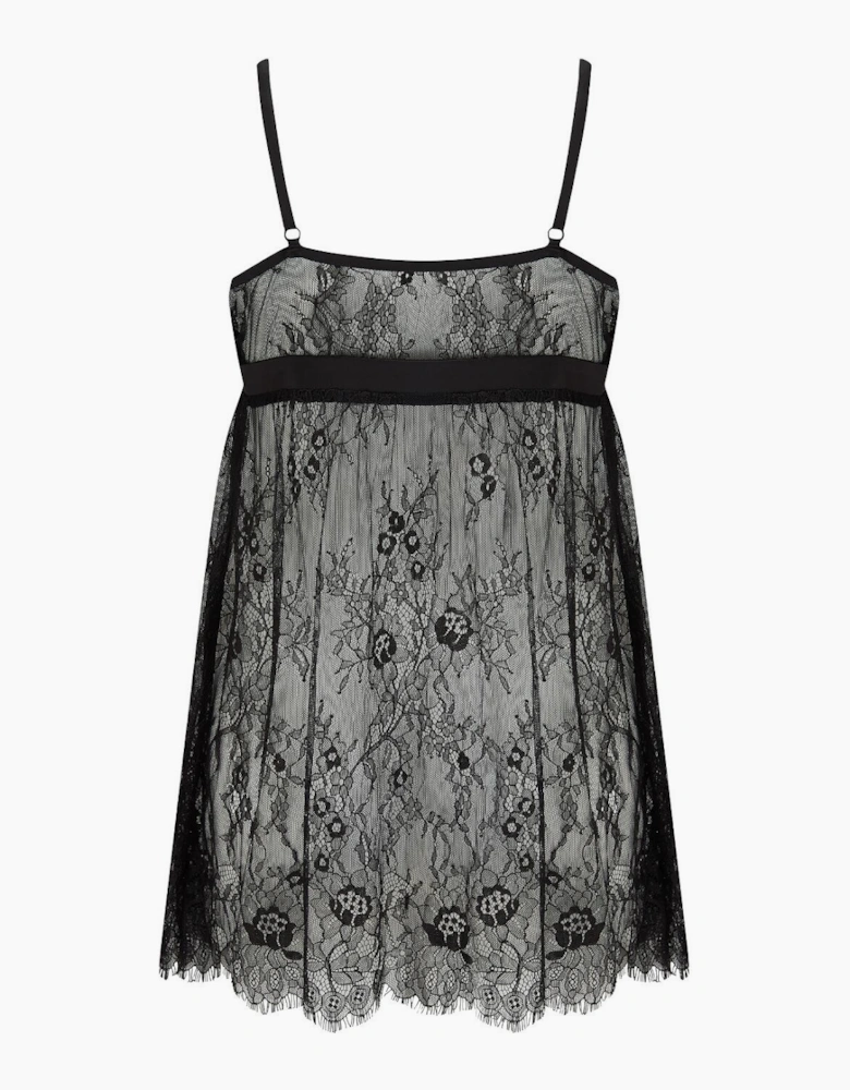 19894 Pour Moi For Your Eyes Only Lace Babydoll