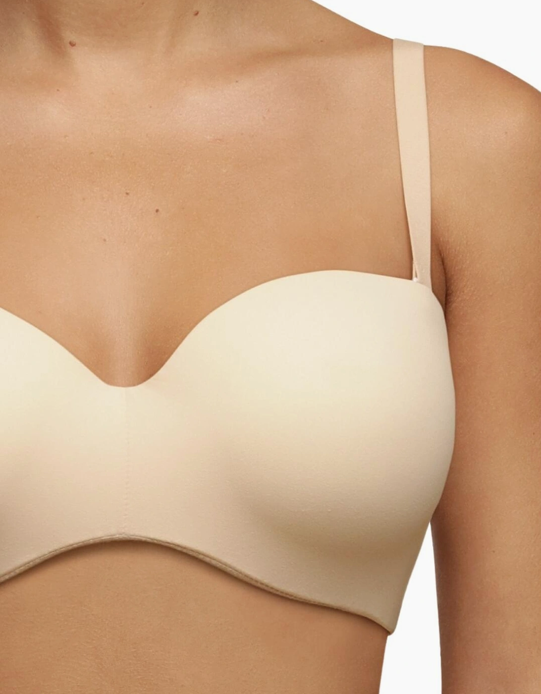 C13F50 Chantelle Norah Bandeau Strapless T Shirt Bra