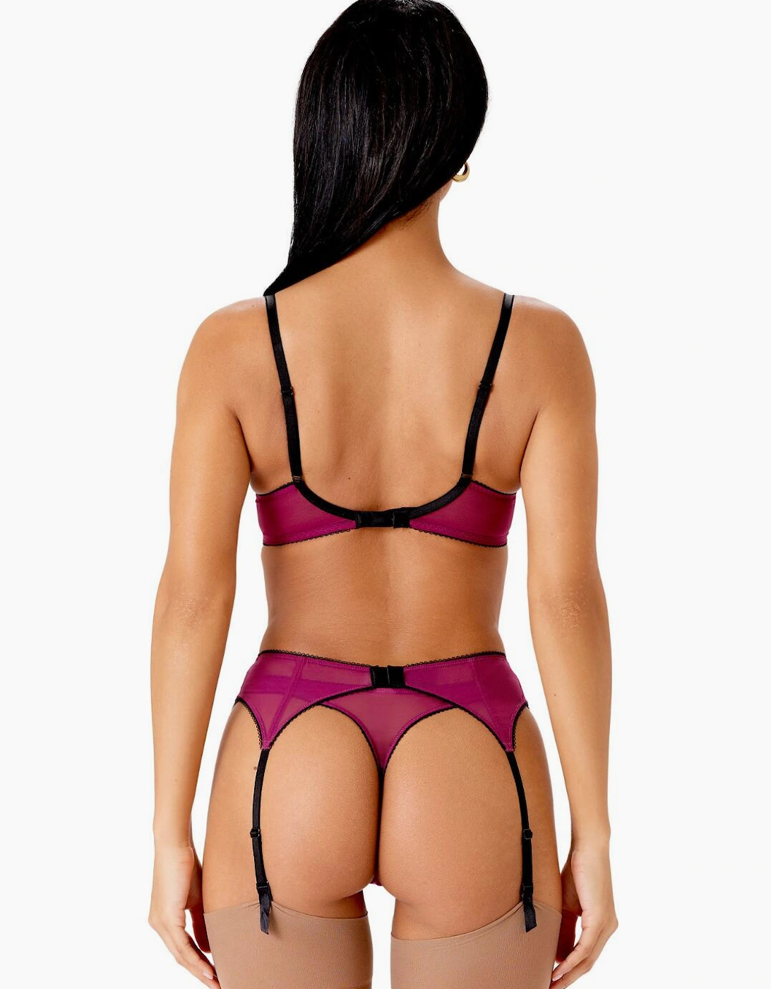 7712 Gossard Superboost Lace Suspender Belt