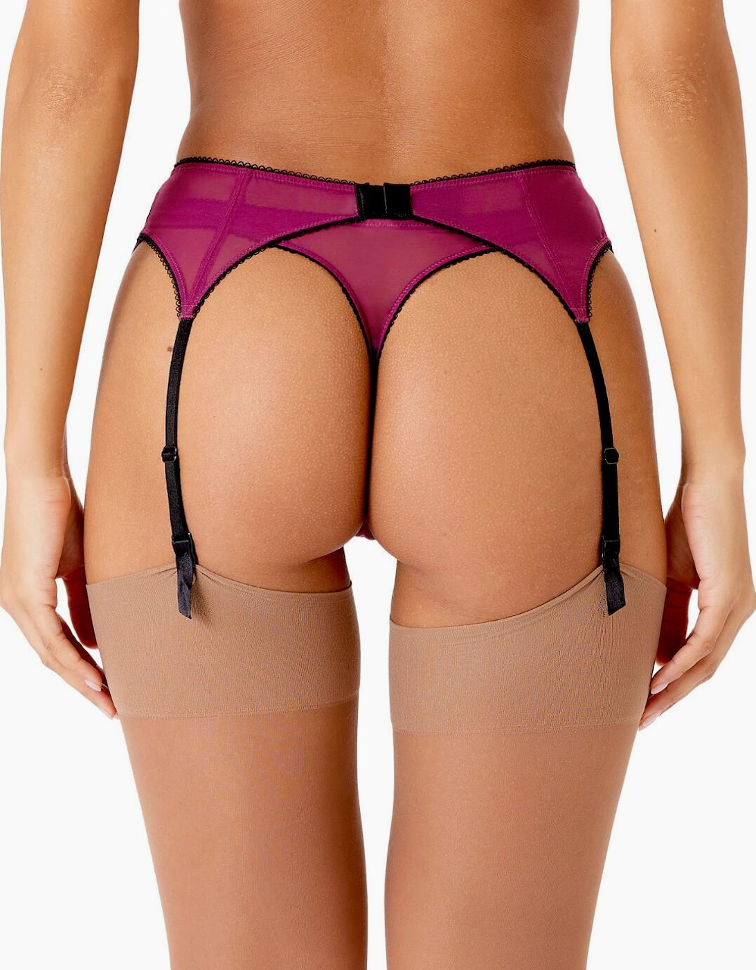 7712 Gossard Superboost Lace Suspender Belt