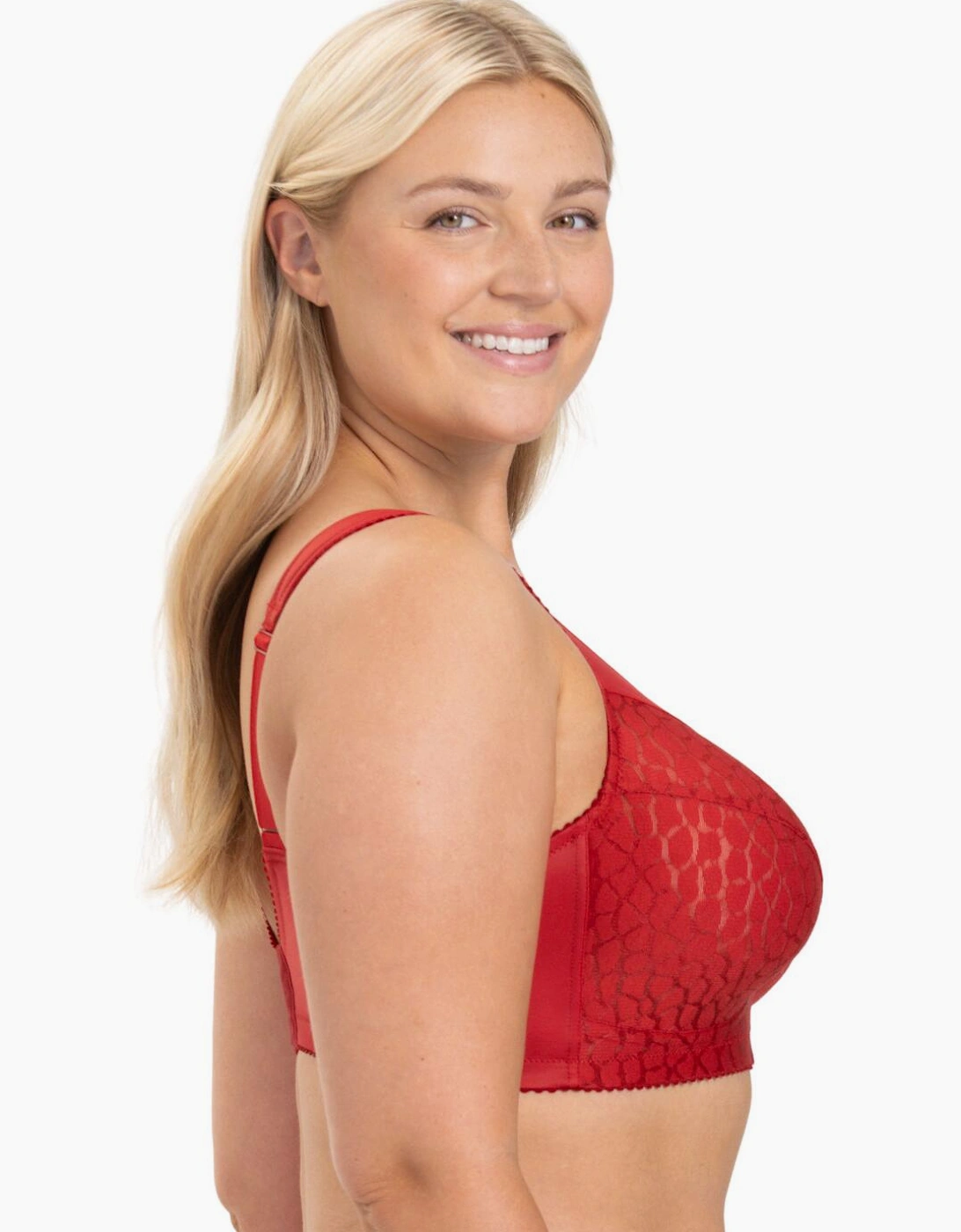 2424 Miss Mary Of Sweden Lovely Jacquard Non Wired Full Cup Bra