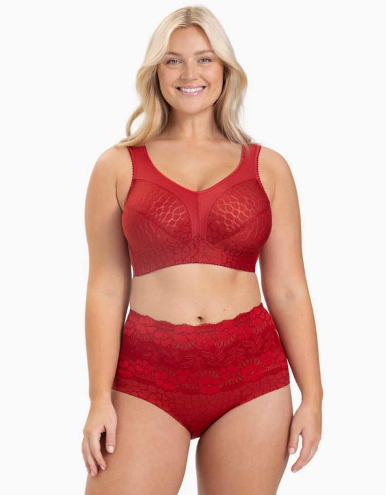 2424 Miss Mary Of Sweden Lovely Jacquard Non Wired Full Cup Bra