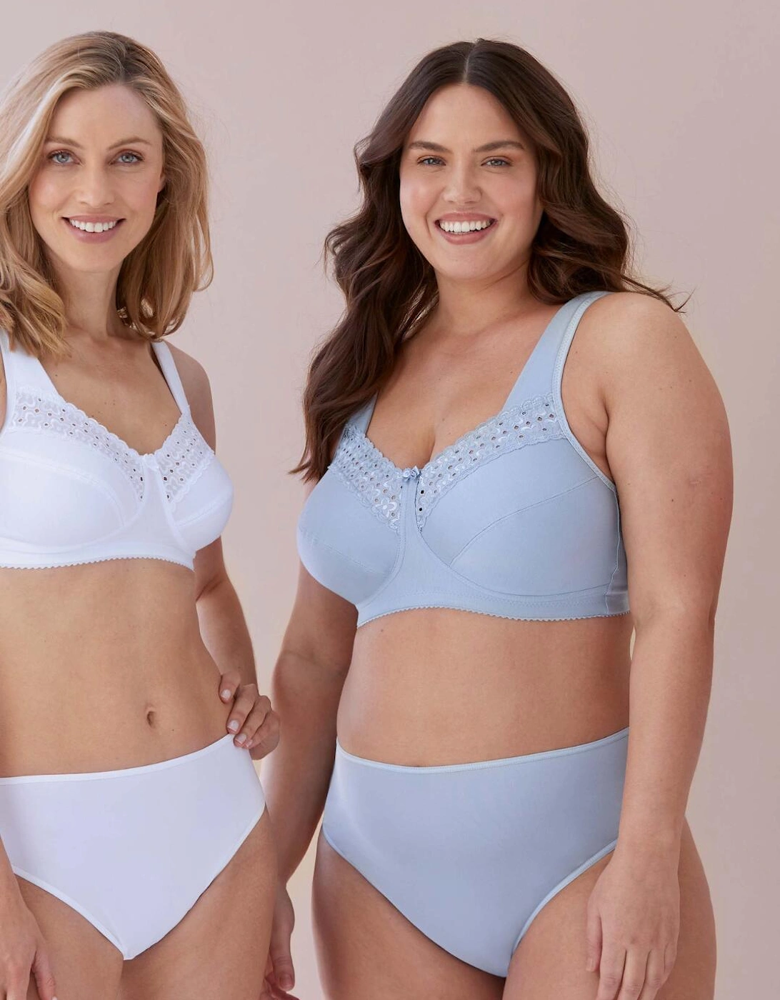 2371 Miss Mary Of Sweden Broderie Anglaise Full Cup Non Wired Bra