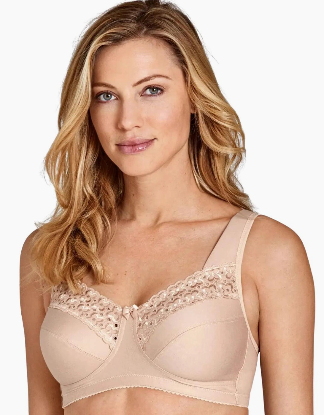 2371 Miss Mary Of Sweden Broderie Anglaise Full Cup Non Wired Bra