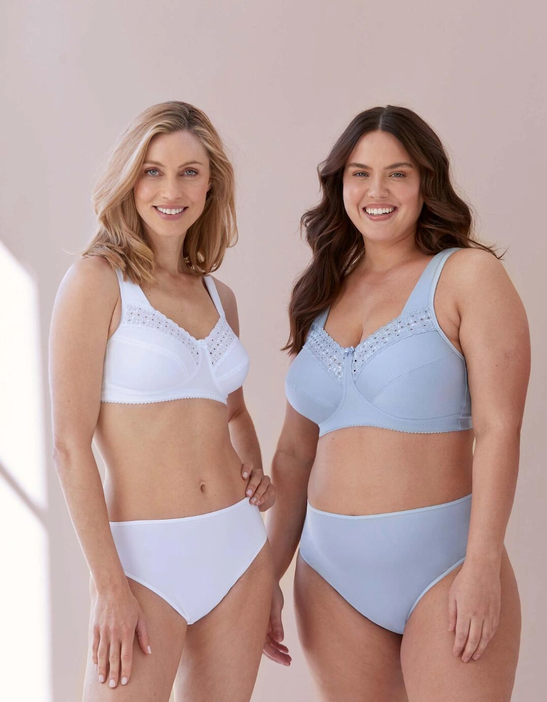 2371 Miss Mary Of Sweden Broderie Anglaise Full Cup Non Wired Bra