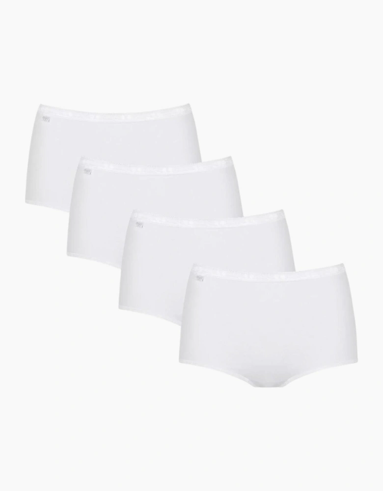 10028378 Sloggi Basic+ Maxi Brief 3 Pack + 1 Free