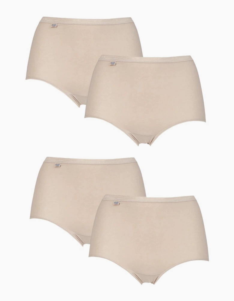 10028378 Sloggi Basic+ Maxi Brief 3 Pack + 1 Free