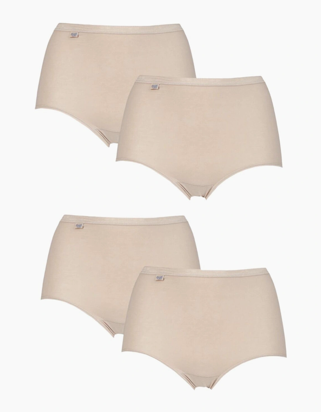 10028378 Sloggi Basic+ Maxi Brief 3 Pack + 1 Free