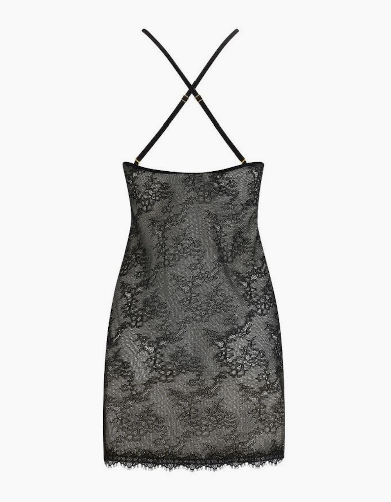 23177 Pour Moi For Your Eyes Only Split Hem Chemise