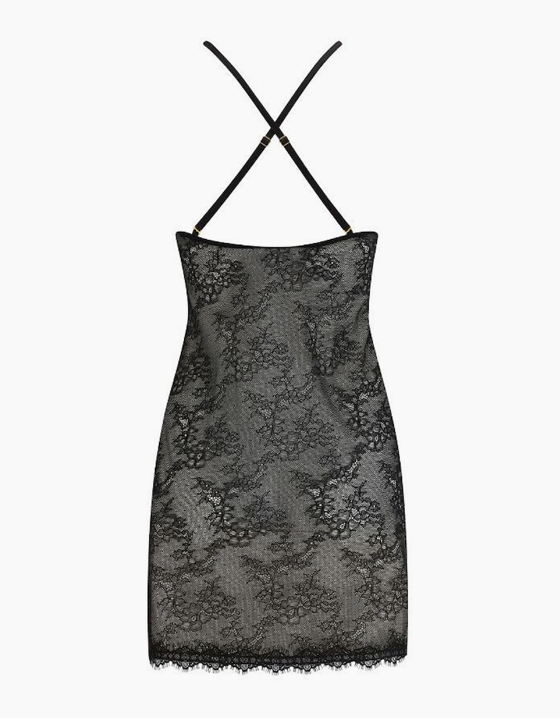 23177 Pour Moi For Your Eyes Only Split Hem Chemise