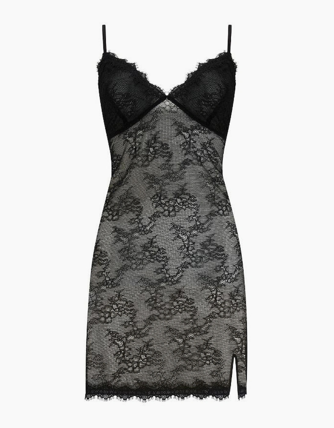 23177 Pour Moi For Your Eyes Only Split Hem Chemise