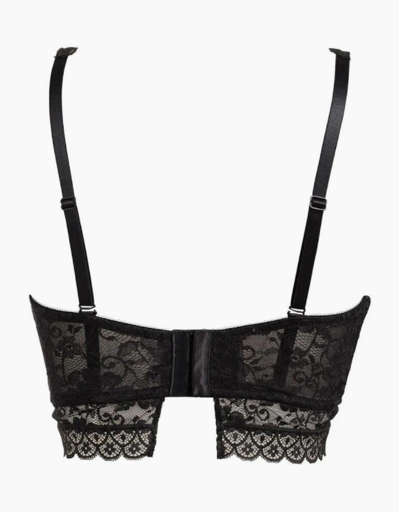 84001 Pour Moi Rebel Underwired Strapless Longline Bra