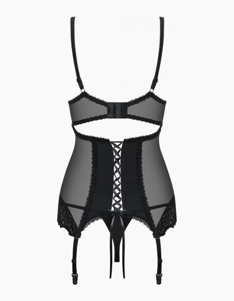 Obsessive Amallie Corset and Thong Set