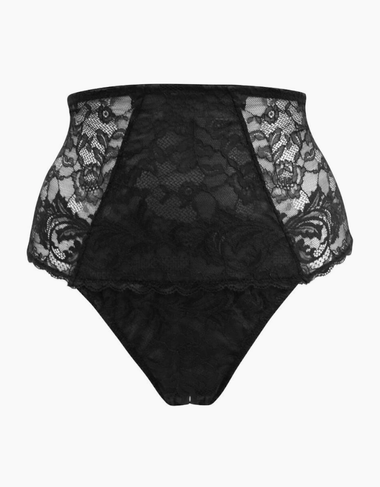 22805 Pour Moi For Your Eyes Only High Waist Crotchless Thong