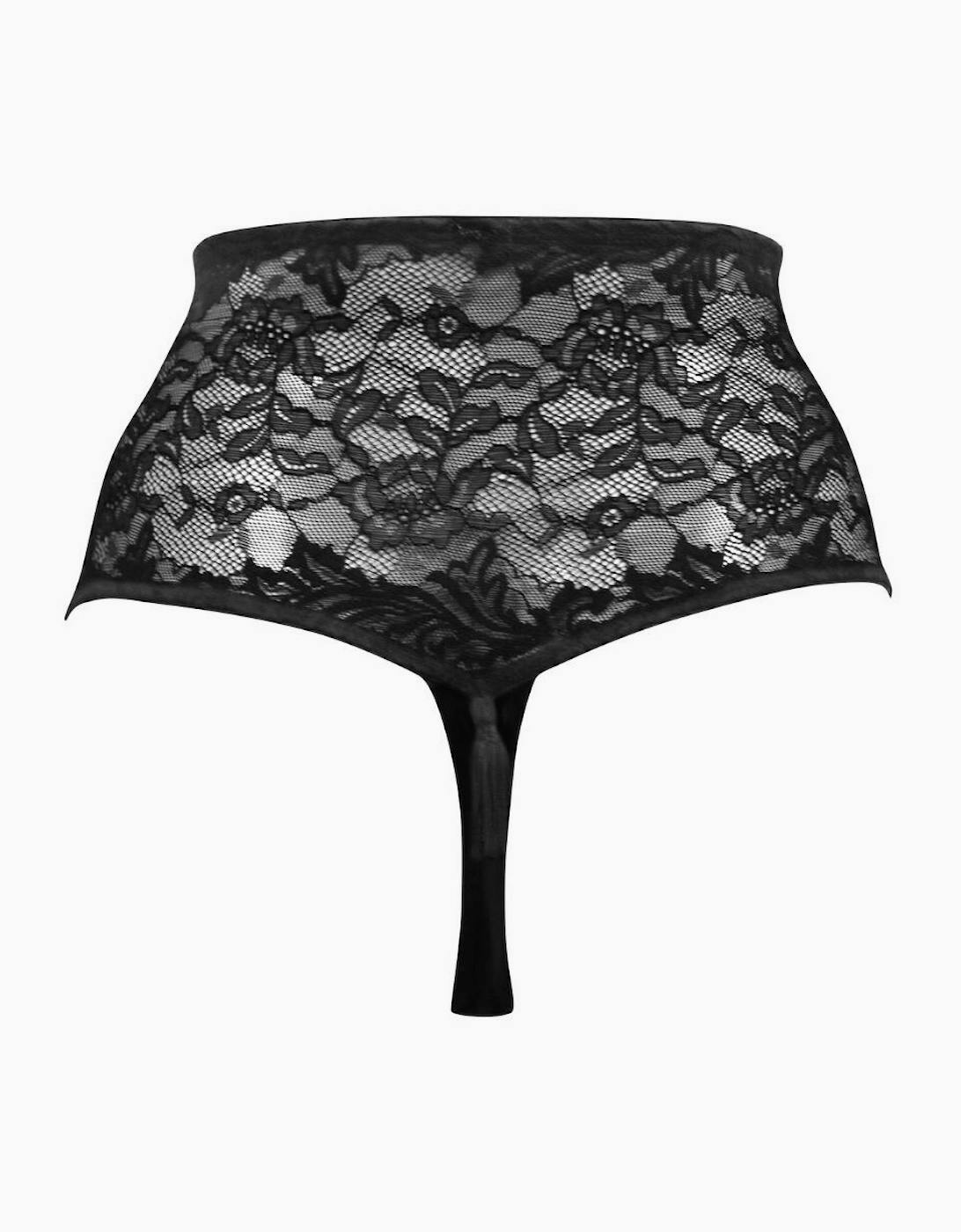 22805 Pour Moi For Your Eyes Only High Waist Crotchless Thong