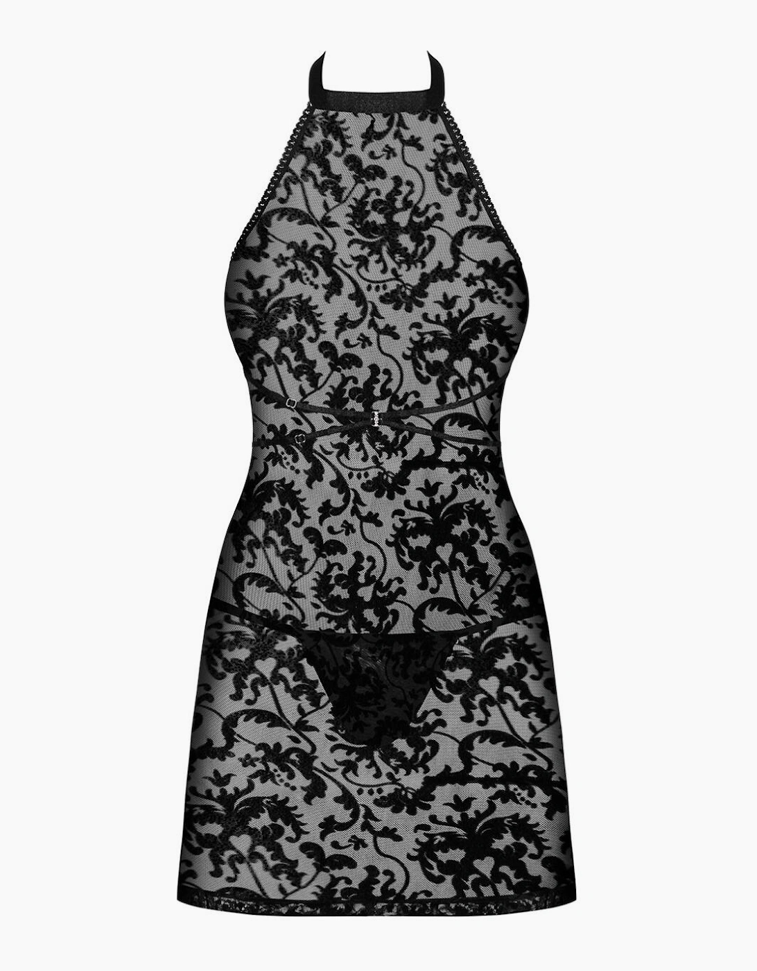 Obsessive Softily Chemise and Thong Set