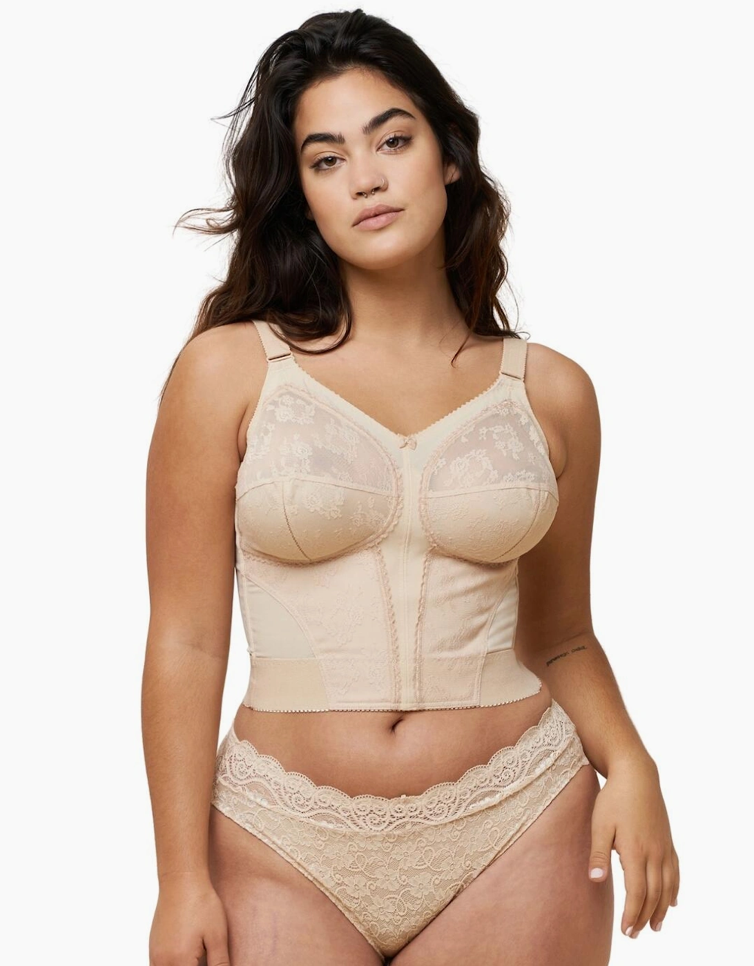 10166305 Triumph Doreen Non Wired Longline Bra