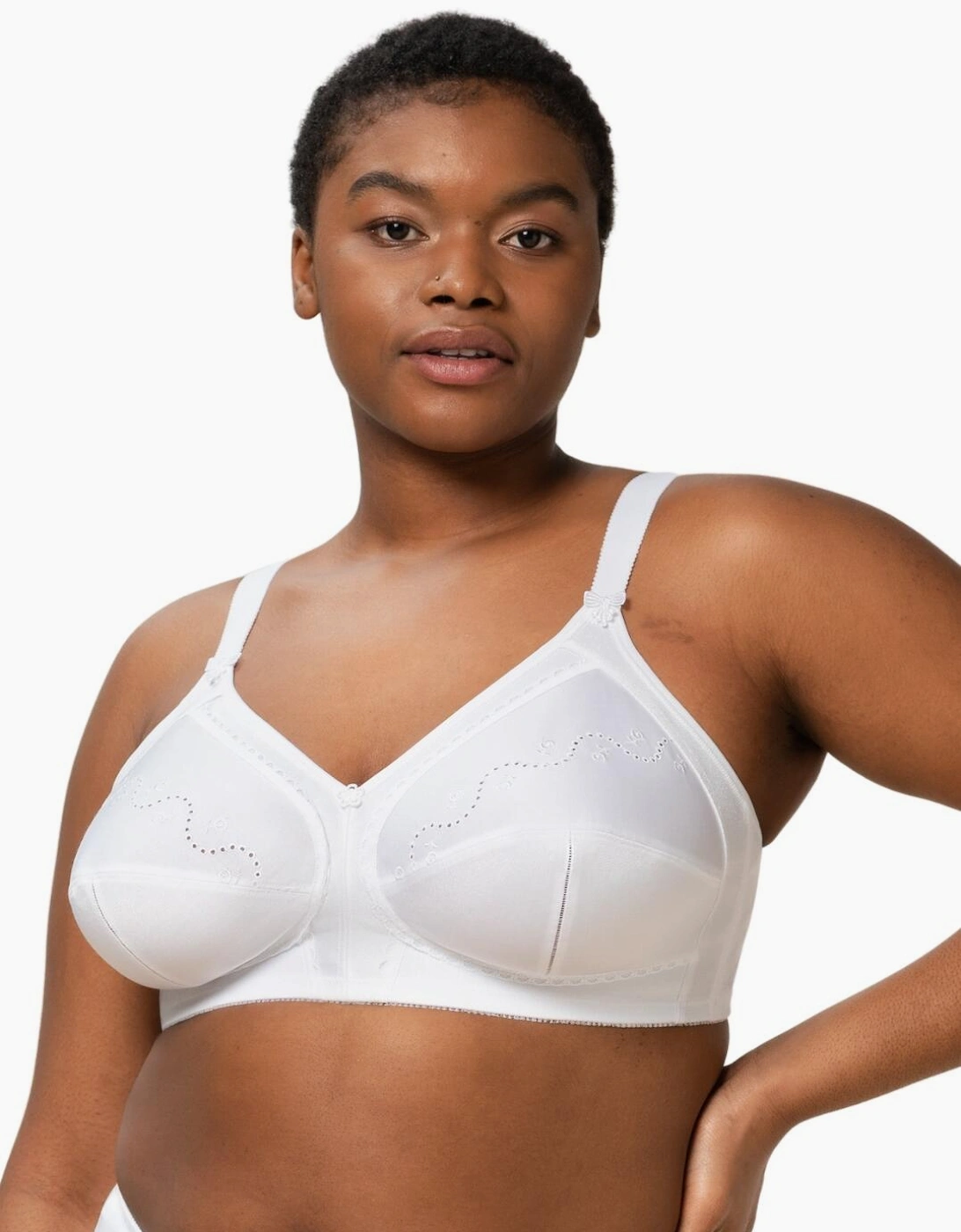 10004928 Triumph Doreen Cotton Mix Non Wired Bra