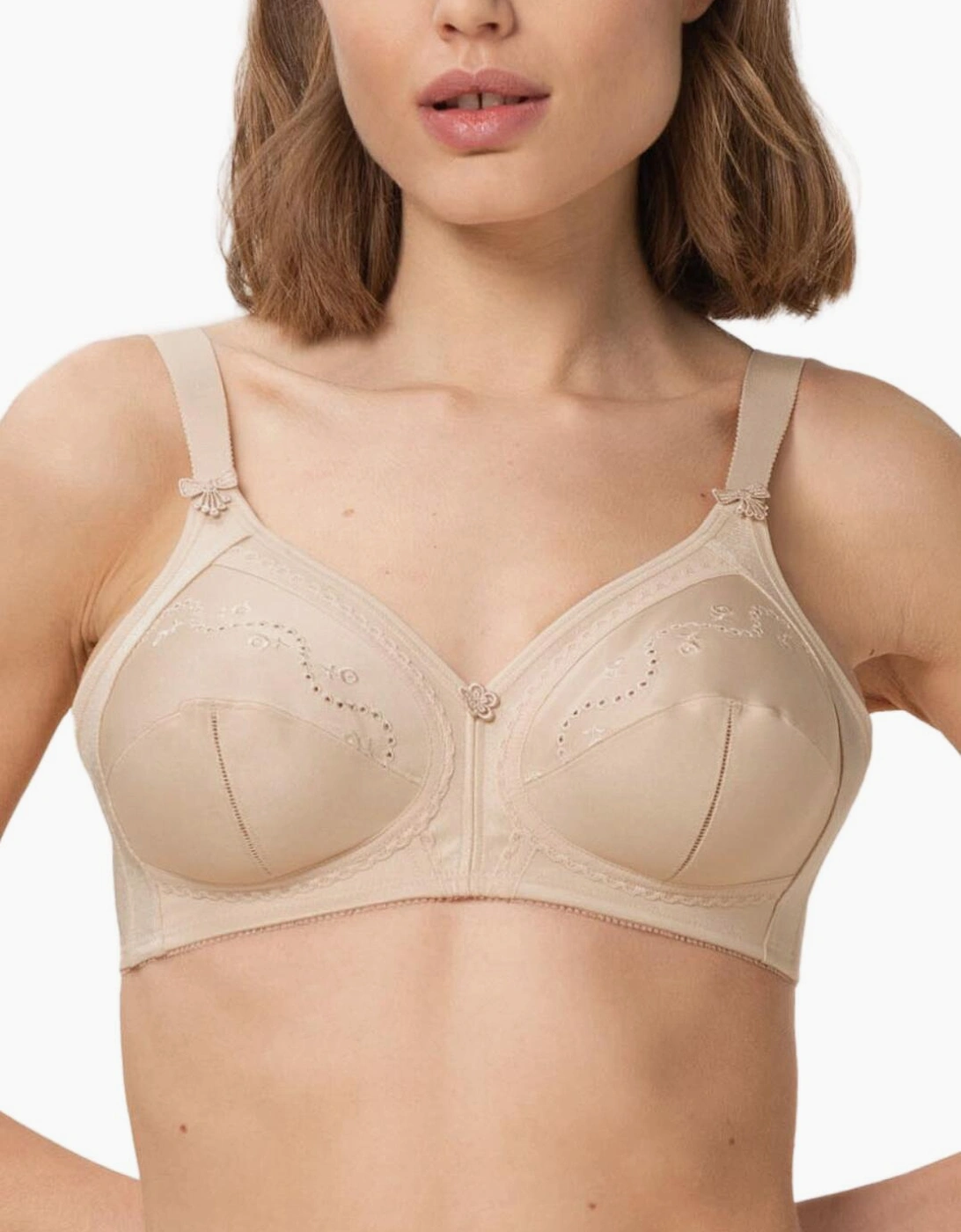 10004928 Triumph Doreen Cotton Mix Non Wired Bra