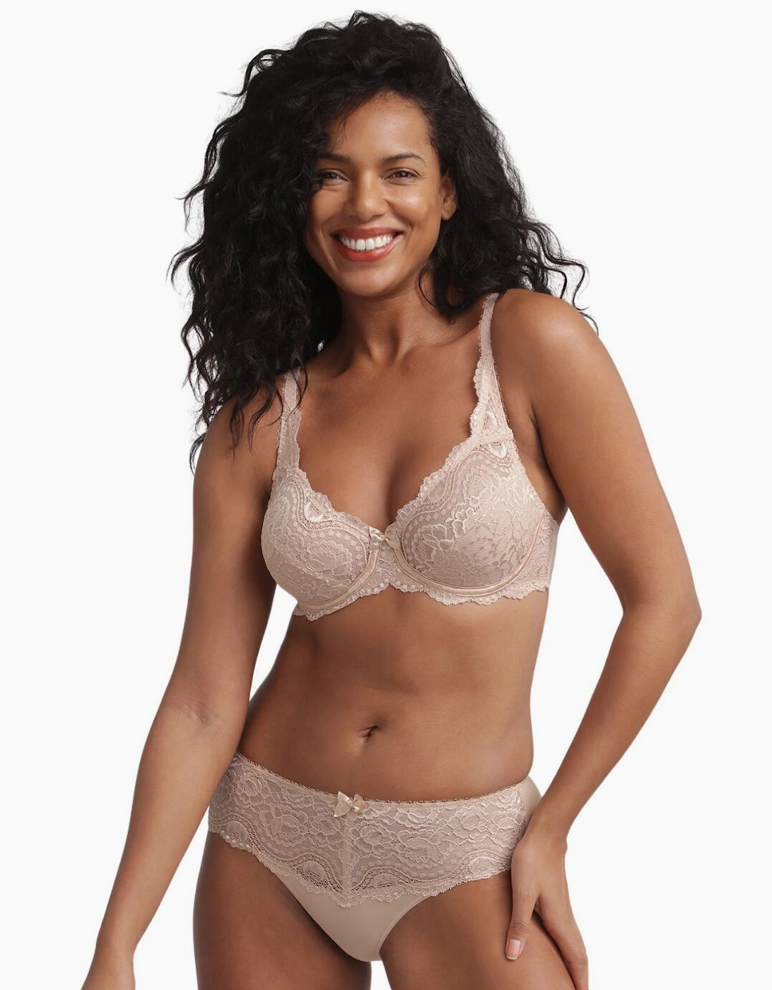 P04RA Affinity Playtex Flower Elegance Lace Brief