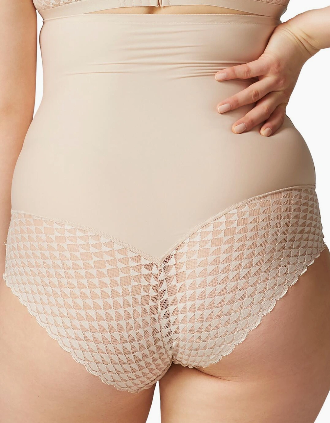 19Y774 Simone Perele Subtile High Rise Brief