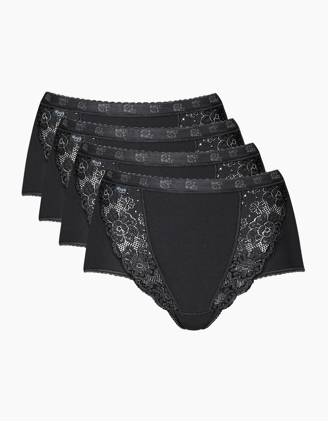 10071632 Sloggi Chic Maxi Brief 4 Pack