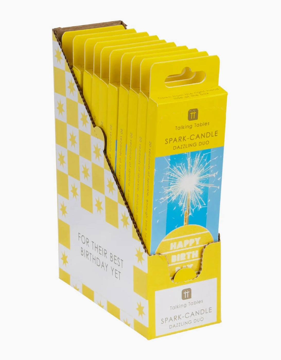 Sparkler Happy Birthday Balloon Candles