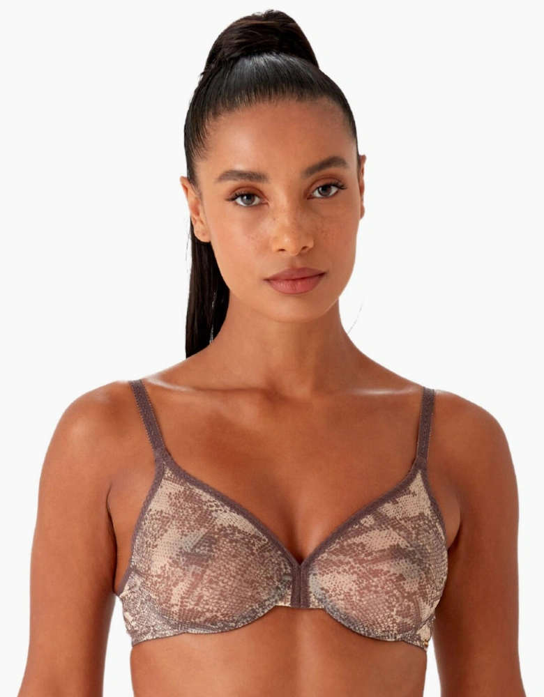 13011 Gossard Glossies Snake Sheer Bra
