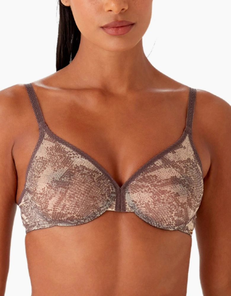 13011 Gossard Glossies Snake Sheer Bra