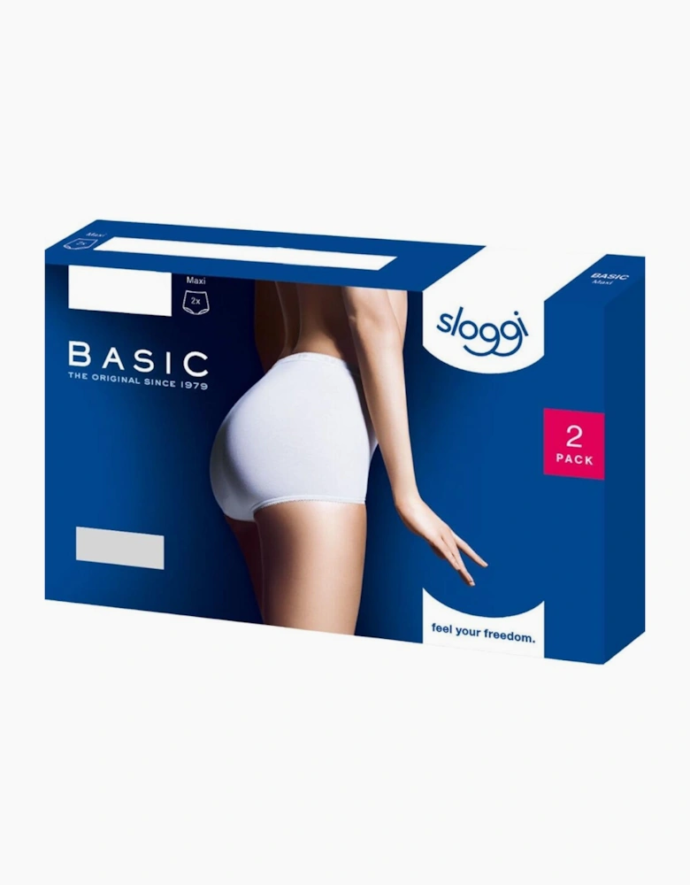 10043769 Sloggi Basic+ Maxi Brief 2 Pack