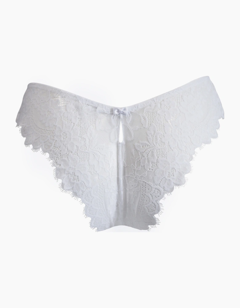 20324 Pour Moi India Eyelash Lace V Brief