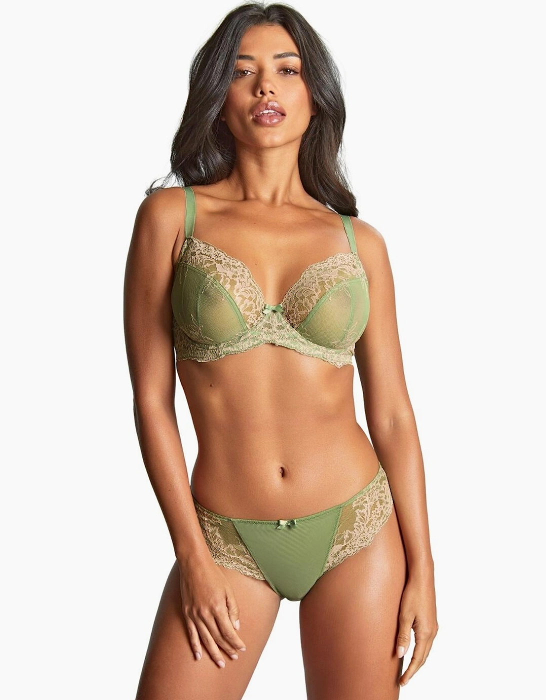 9396 Panache Ana Non Padded Plunge Bra