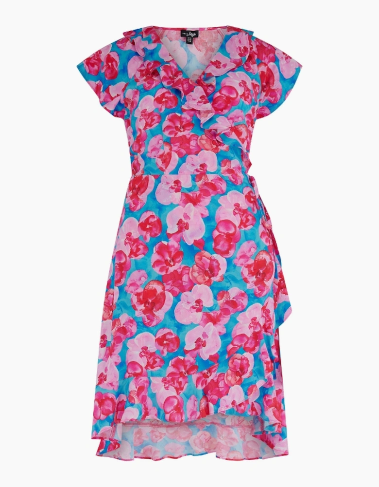 91090 Pour Moi Penny Frill Wrap Beach Dress