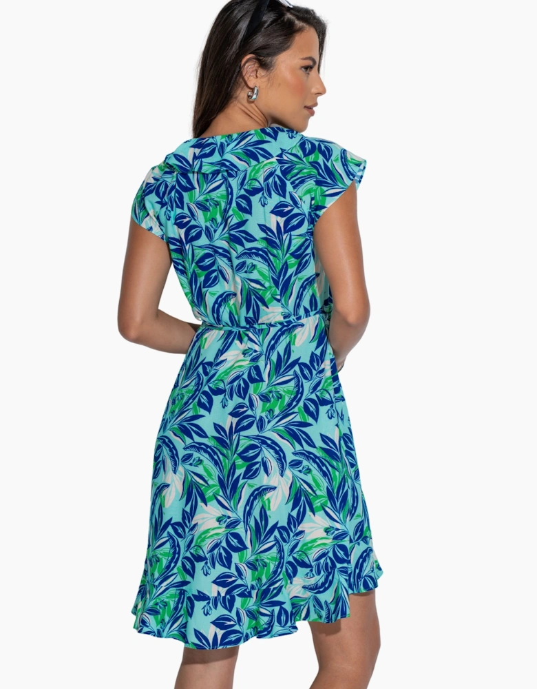 91090 Pour Moi Penny Frill Wrap Beach Dress