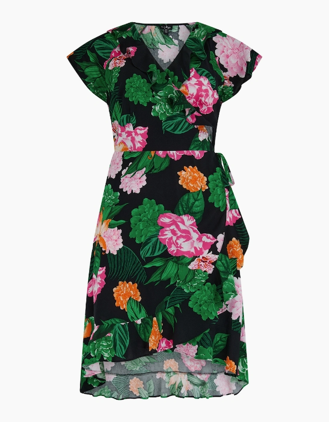 91090 Pour Moi Penny Frill Wrap Beach Dress