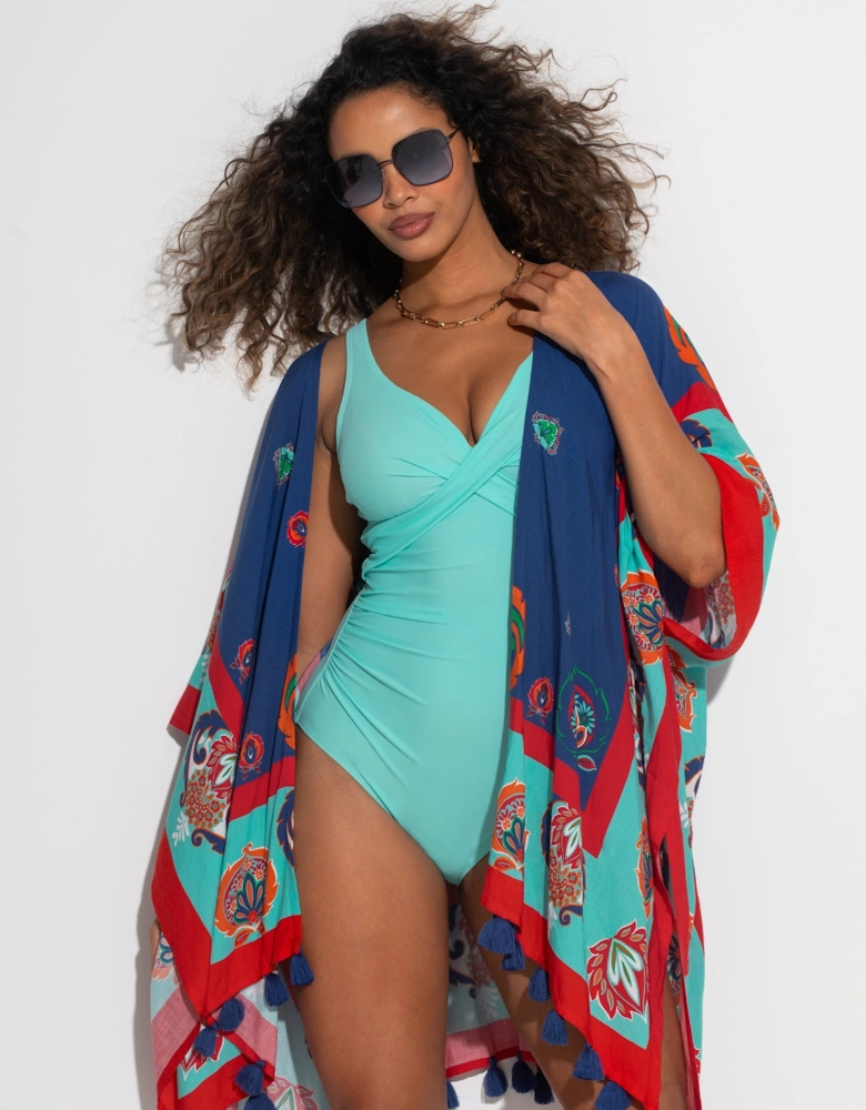 25627 Pour Moi Indonesia Ruched Tummy Control Swimsuit