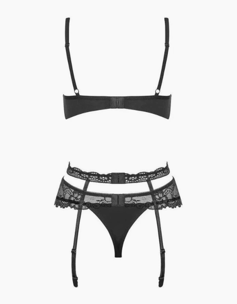 Obsessive Heartina 3 Piece Lingerie Bra Set