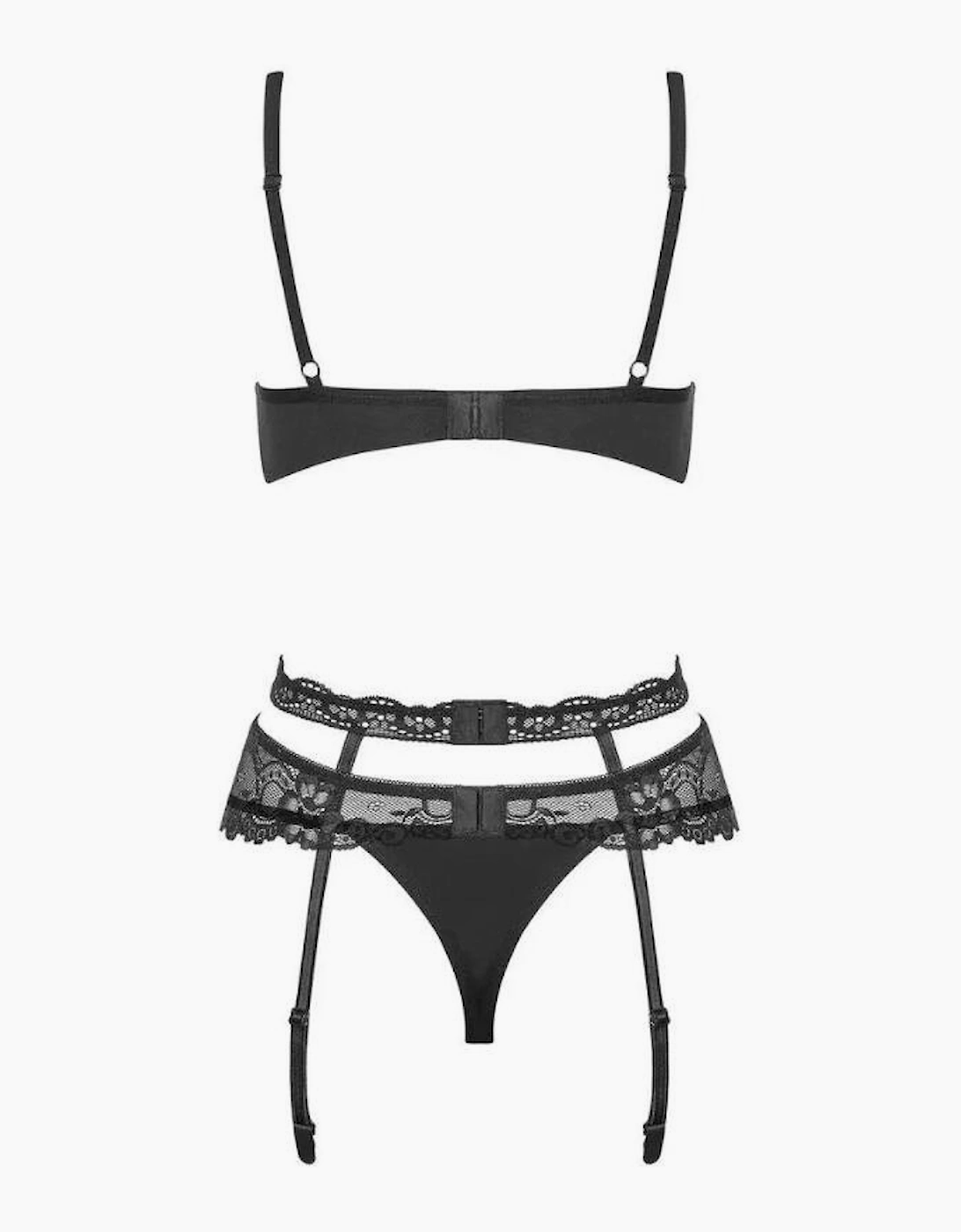 Obsessive Heartina 3 Piece Lingerie Bra Set